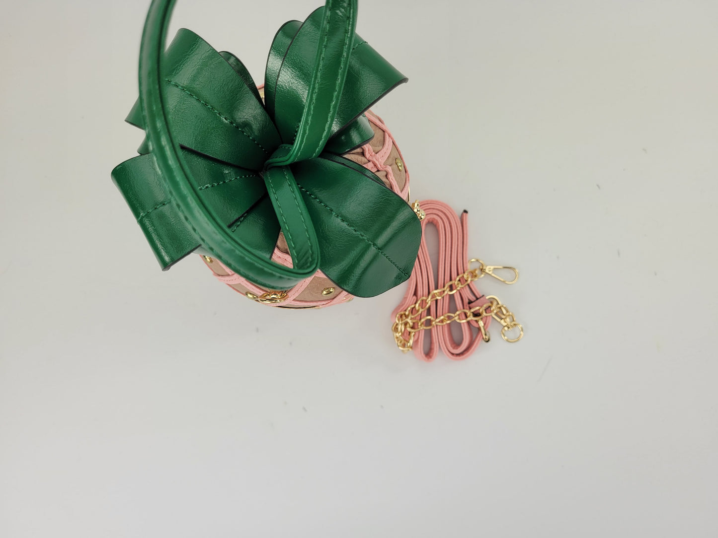 Tan Pineapple Bag