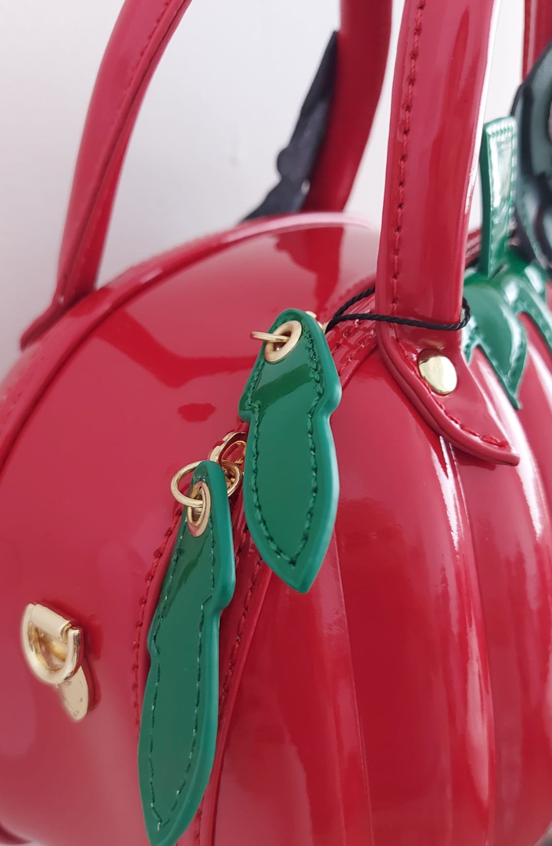 Red Pumpkin Crossbody Bag
