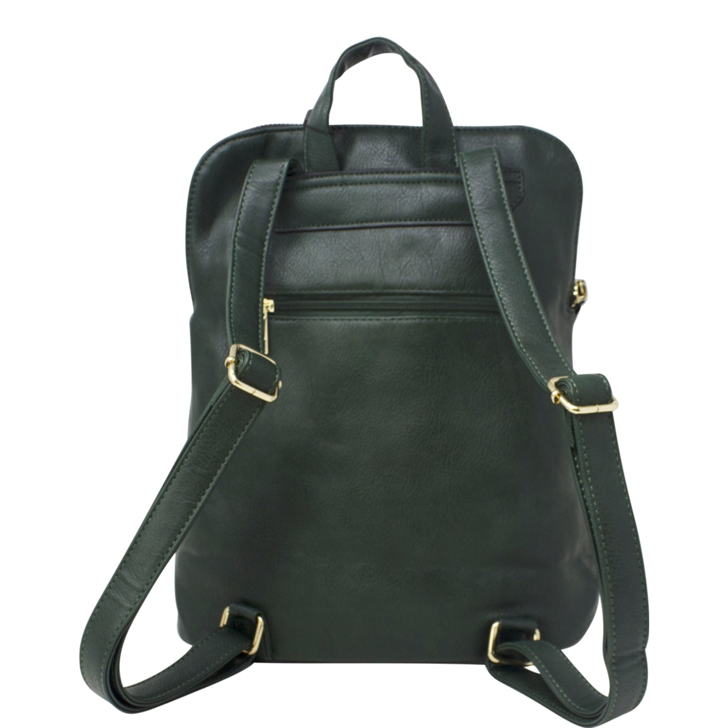 Vegan Faux Leather Simple Minimalistic Back Pack
