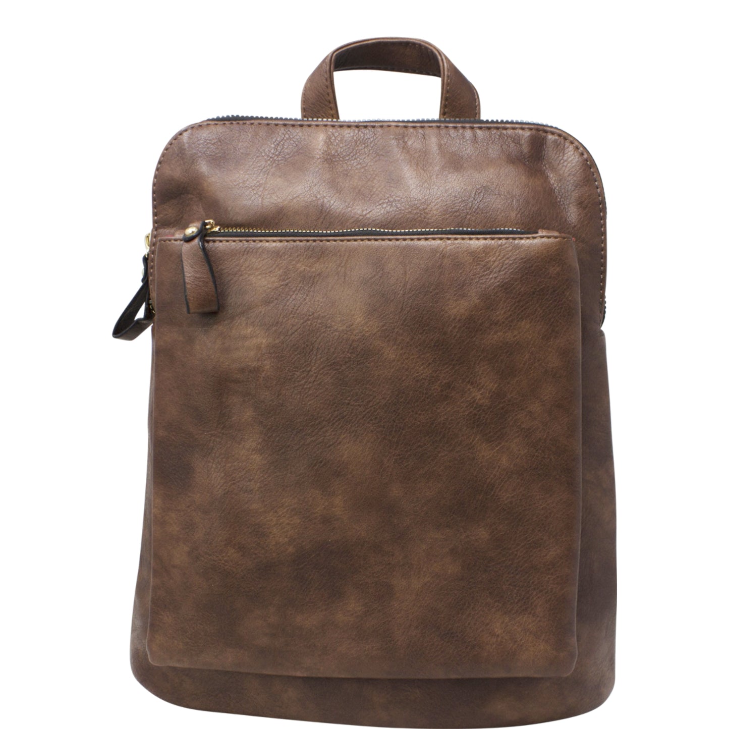 Vegan Faux Leather Simple Minimalistic Back Pack