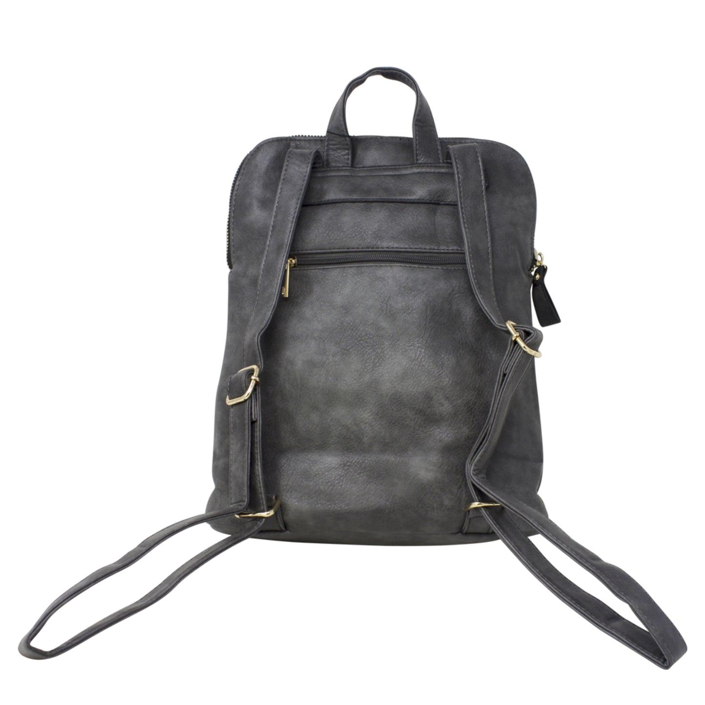 Vegan Faux Leather Simple Minimalistic Back Pack