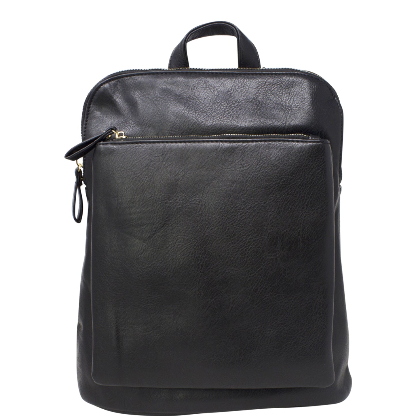 Vegan Faux Leather Simple Minimalistic Back Pack