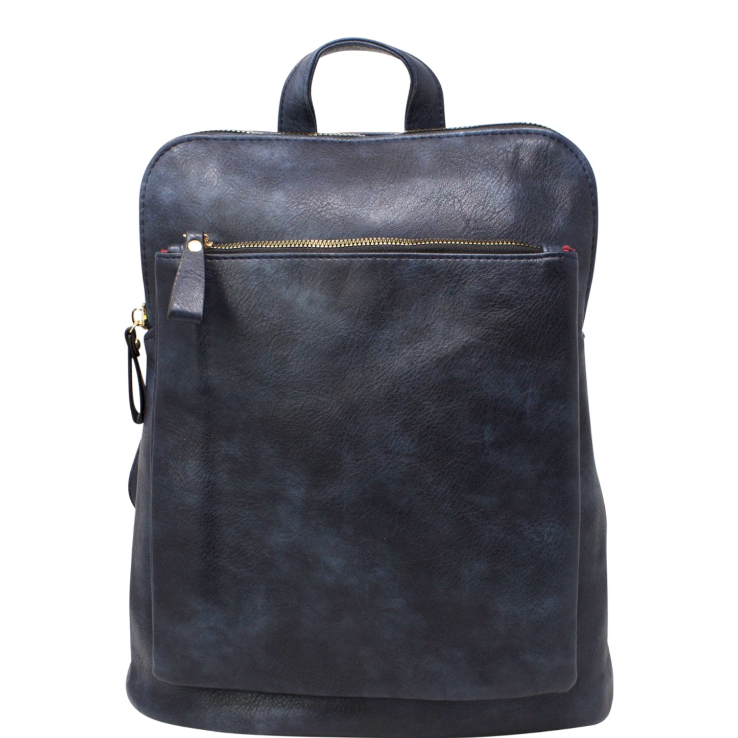 Vegan Faux Leather Simple Minimalistic Back Pack