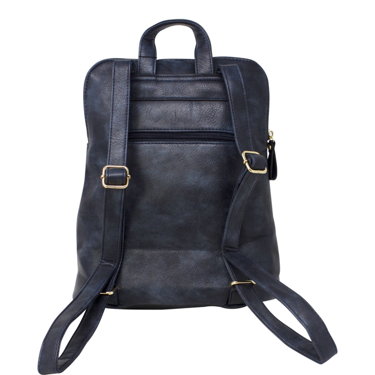 Vegan Faux Leather Simple Minimalistic Back Pack