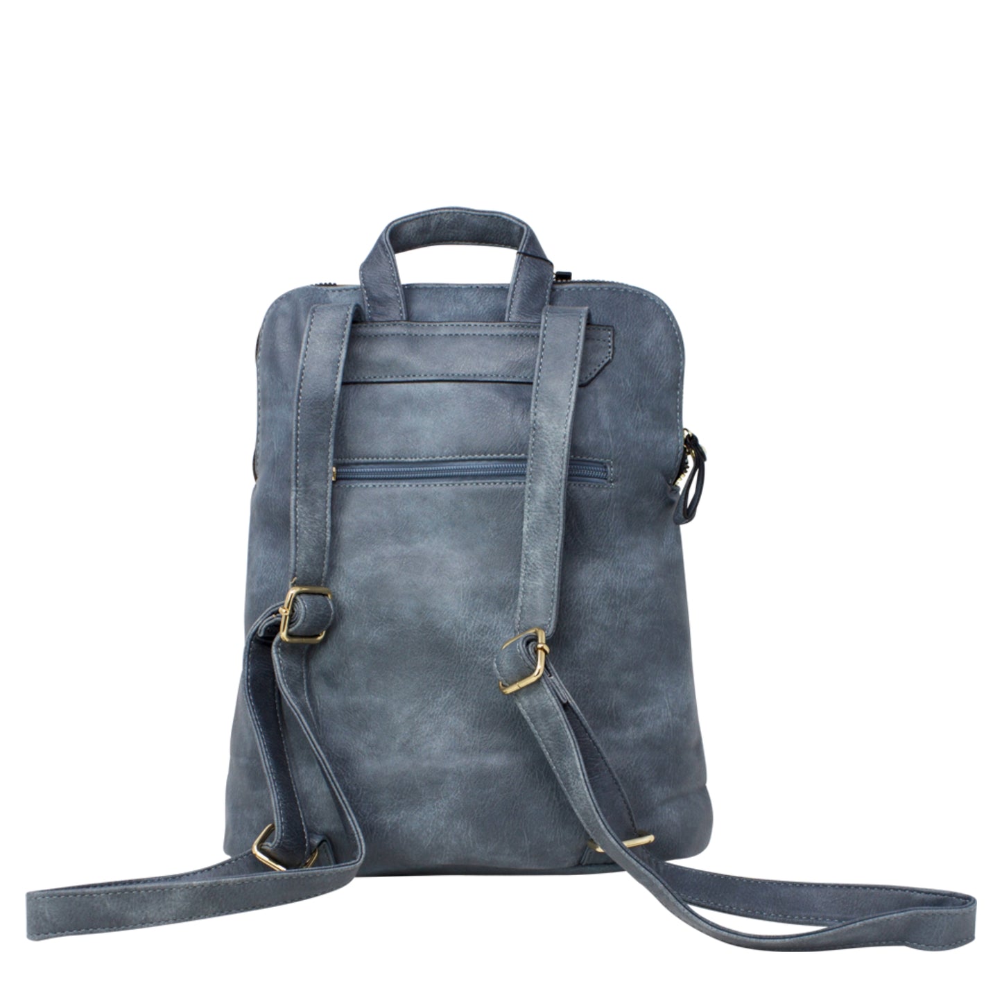 Vegan Faux Leather Simple Minimalistic Back Pack