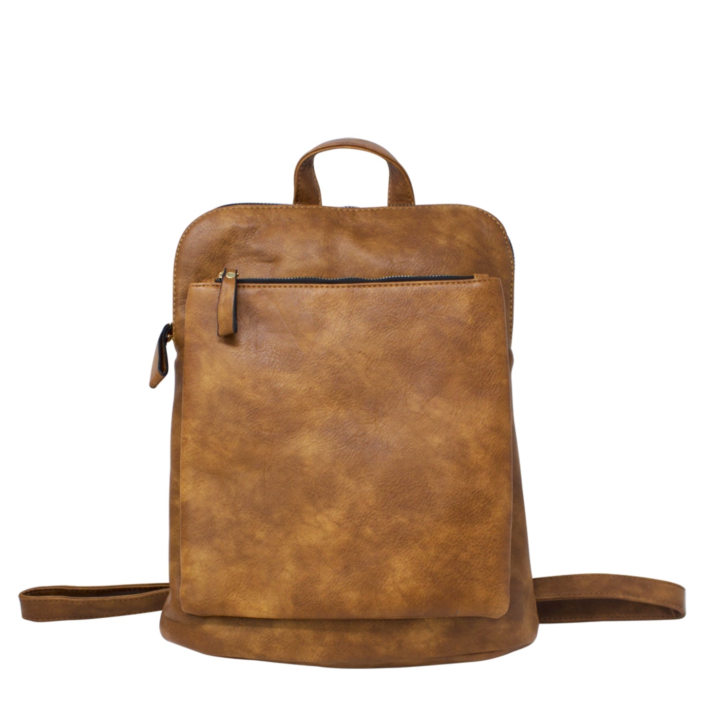 Vegan Faux Leather Simple Minimalistic Back Pack