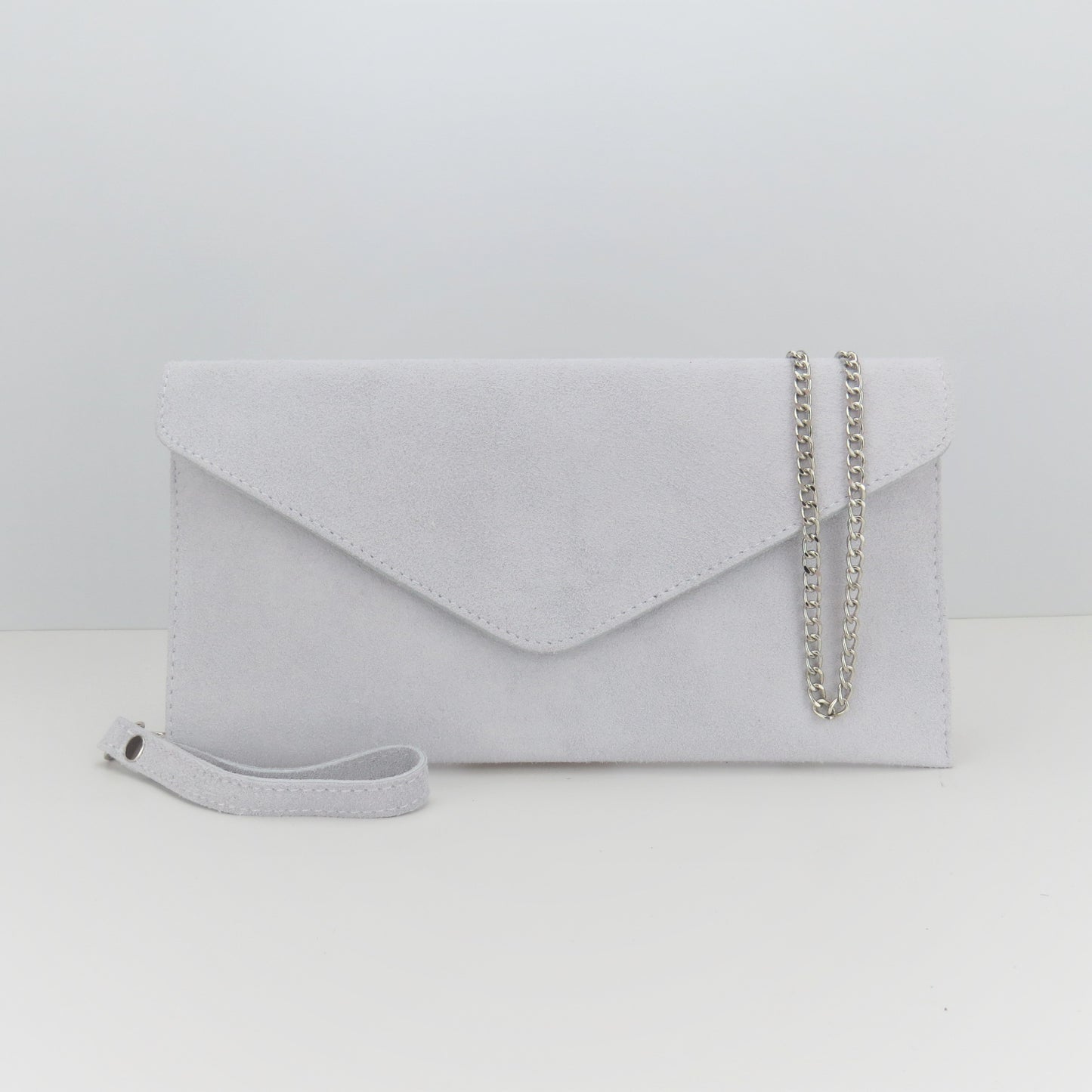 Moonstone Envelope Clutch Bag with chain strap