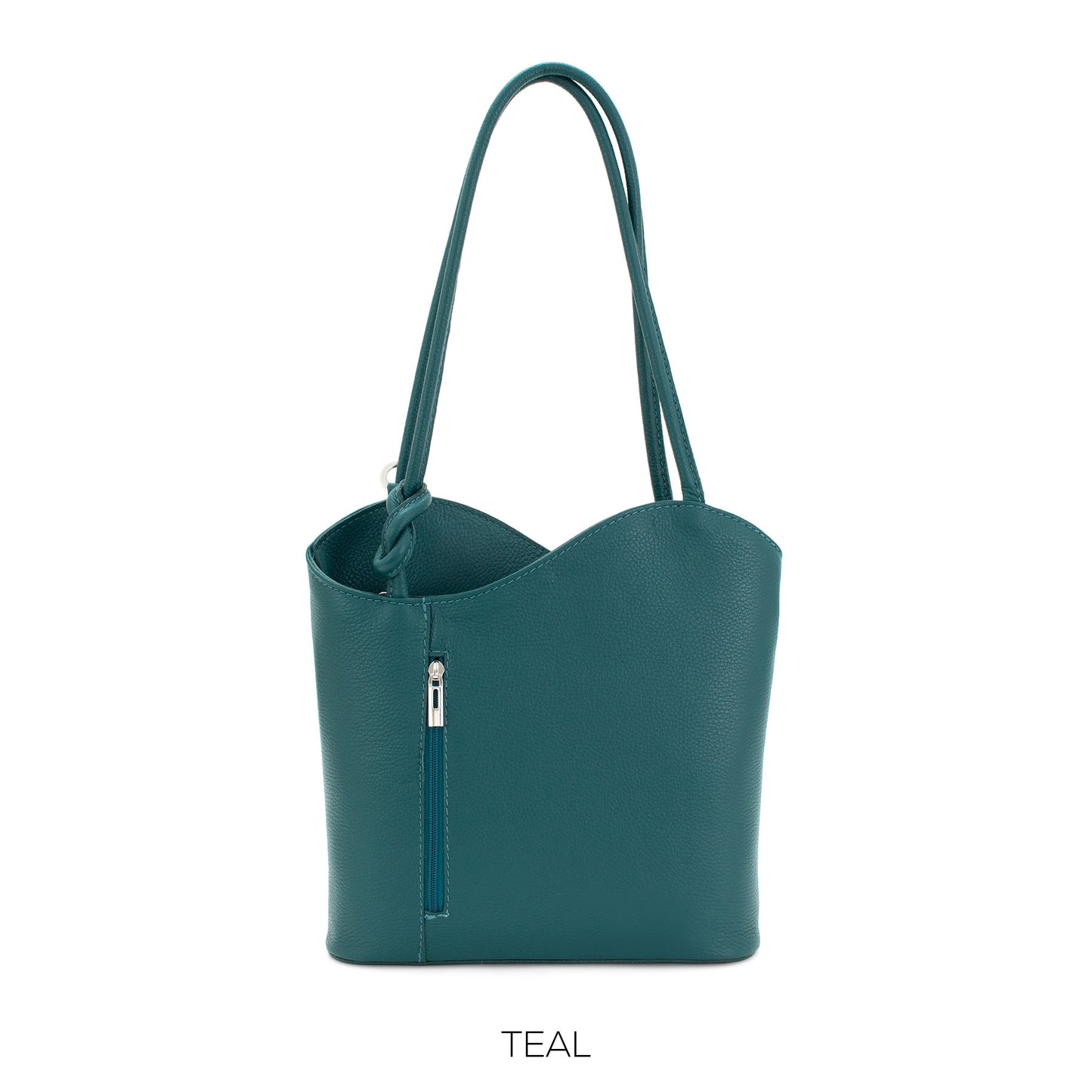 Teal Shoulder Bag Convertable to Backpack