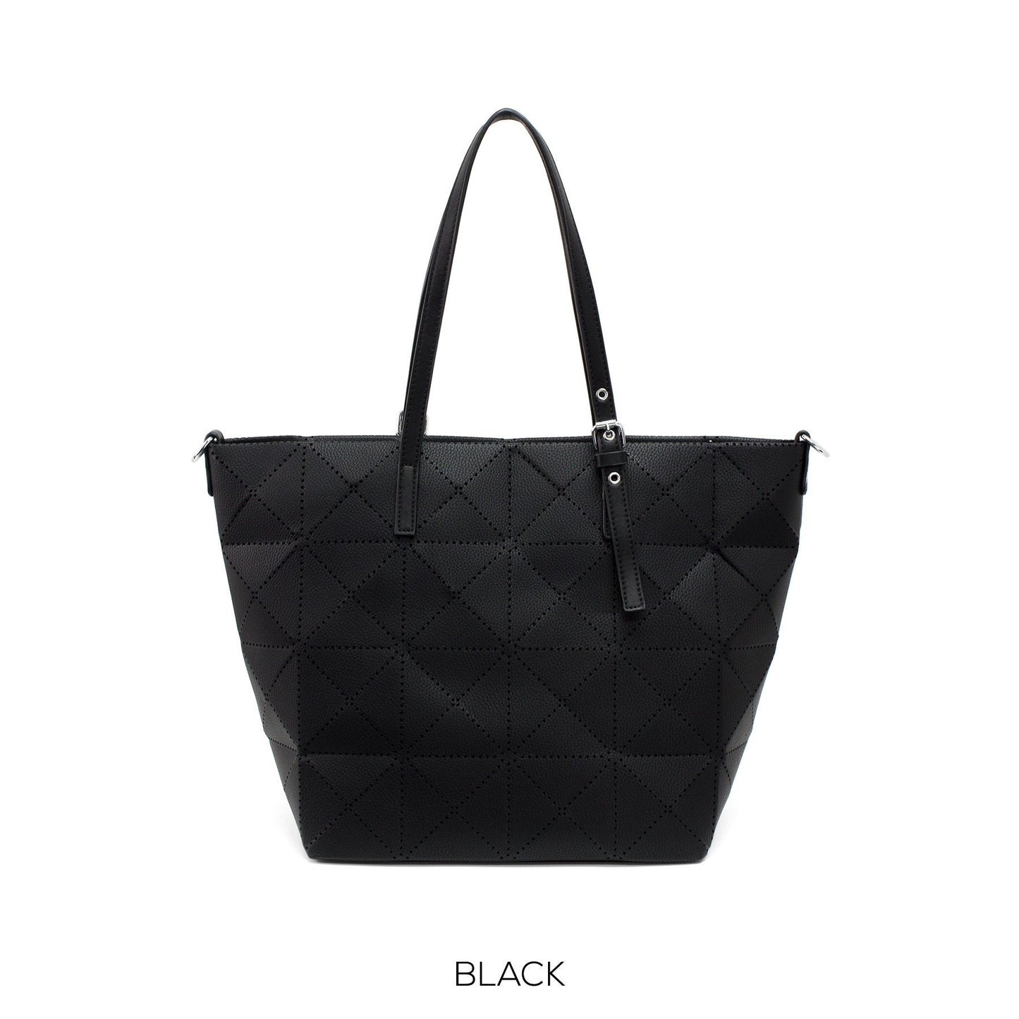 Geometric Shapes Large Tote Bag