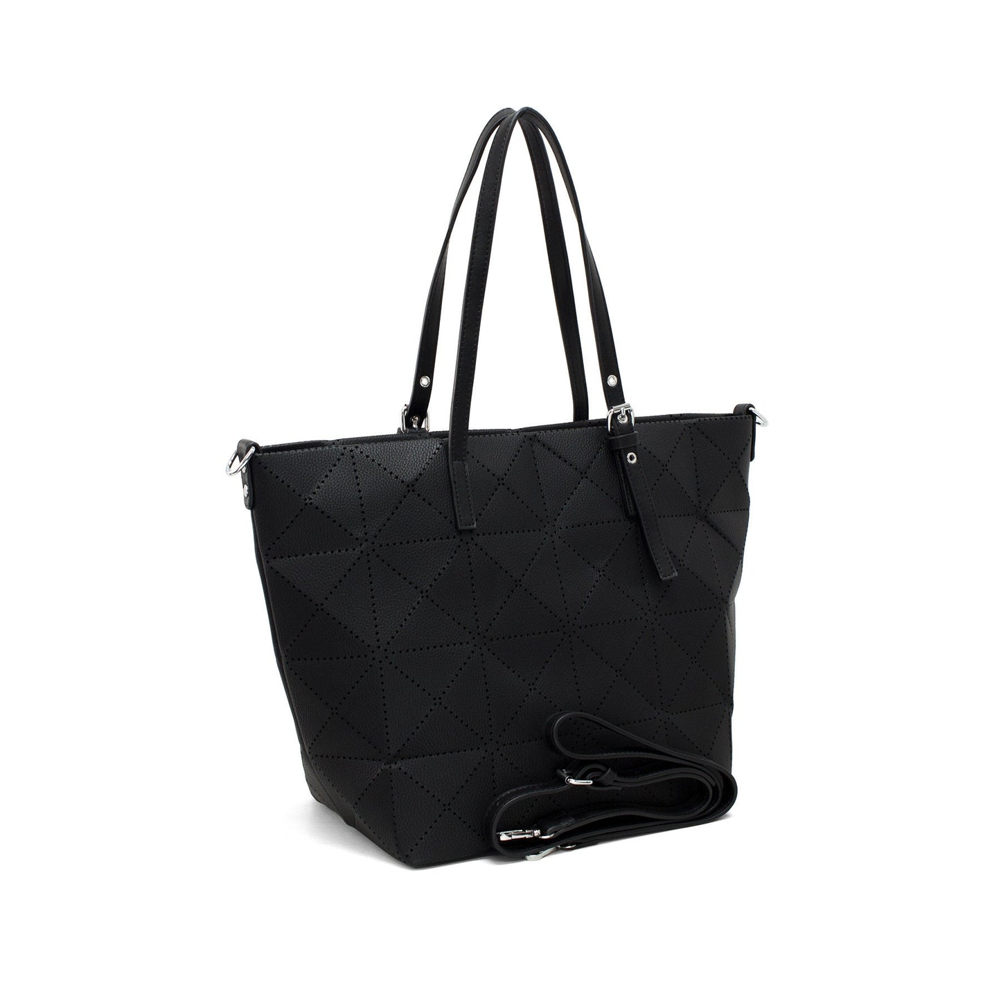 Geometric Shapes Large Tote Bag