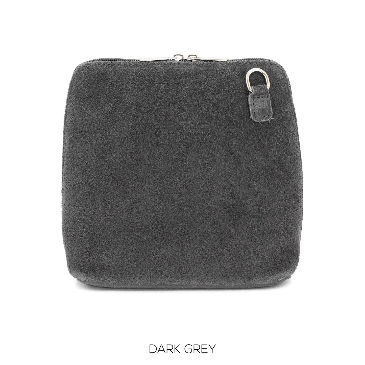 Genuine Suede Leather Crossbody Bag VERA PELLE Real Italian Suede Leather Small Crossbody Shoulder Bag Suede Bag Cute Crossbody Elegant Bag