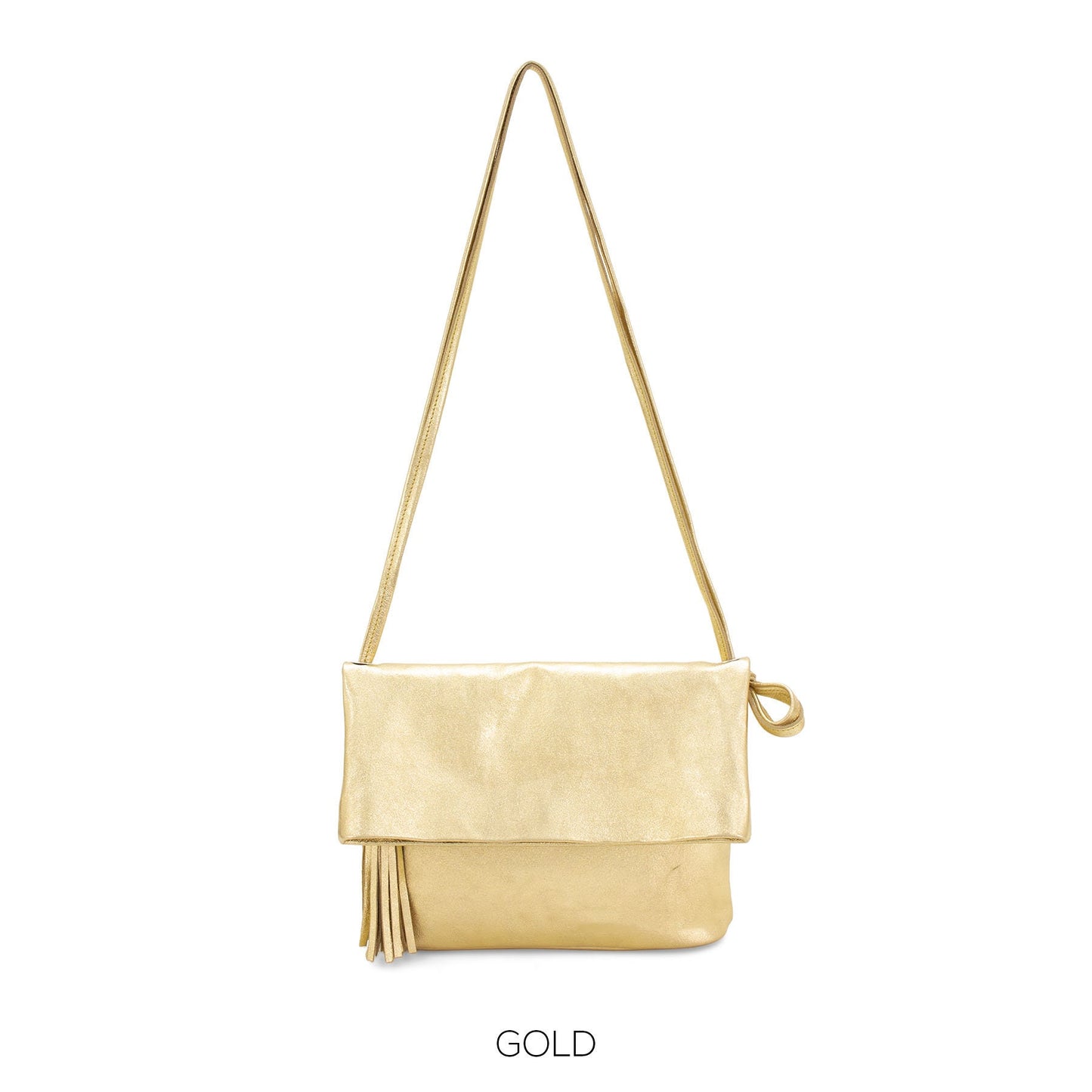 Genuine Leather Italian Elegant Foldover Bag Crossbody Ladies Shoulder Bag Spring/Summer Messenger bag Parties Evening Bag Made in Italy