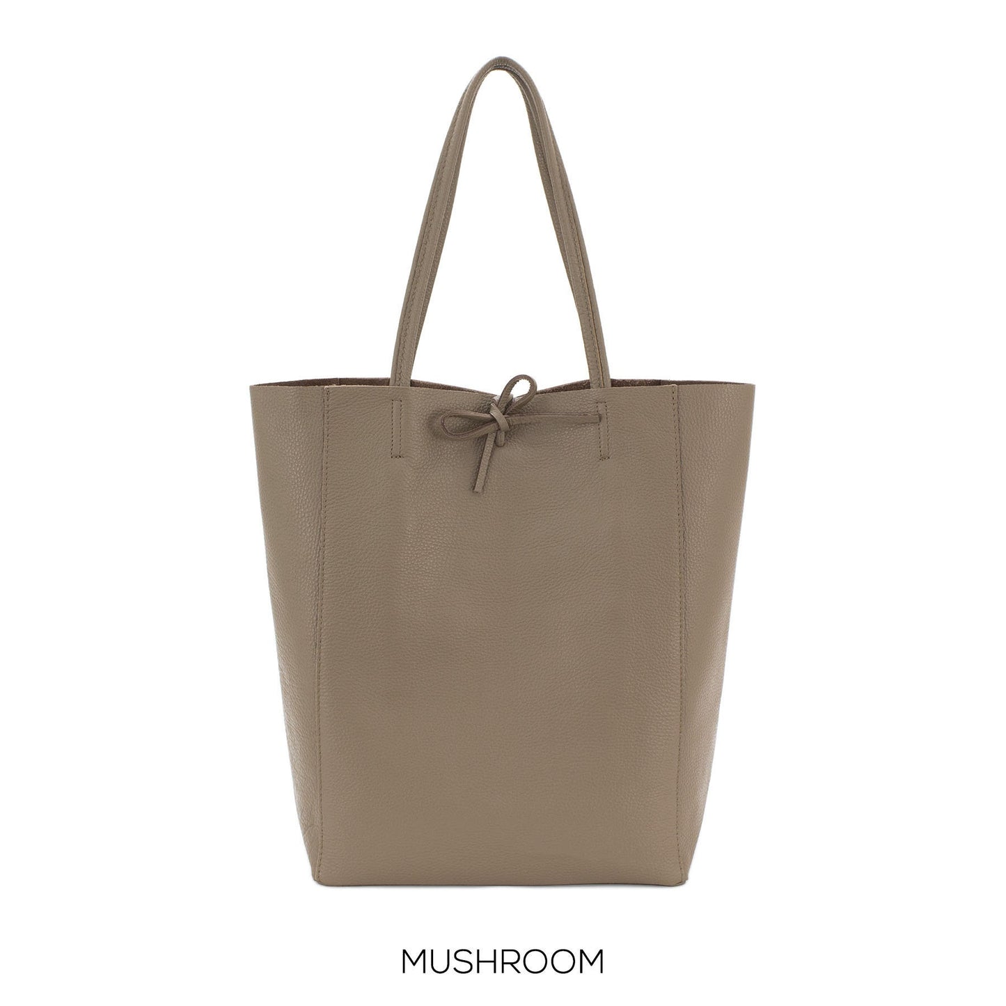 Brown Genuine Leather Shopper Bag Large Leather Tote Bag