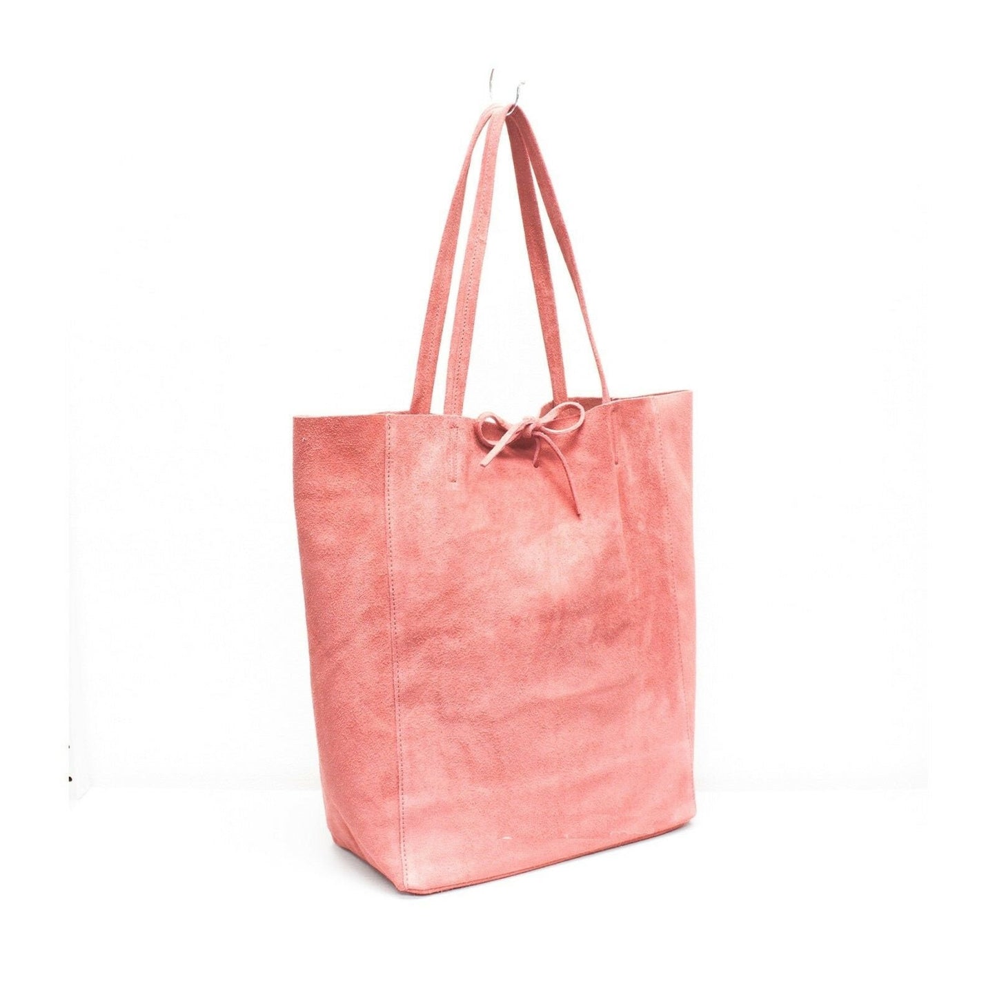 Genuine Suede Leather Shopper Bag