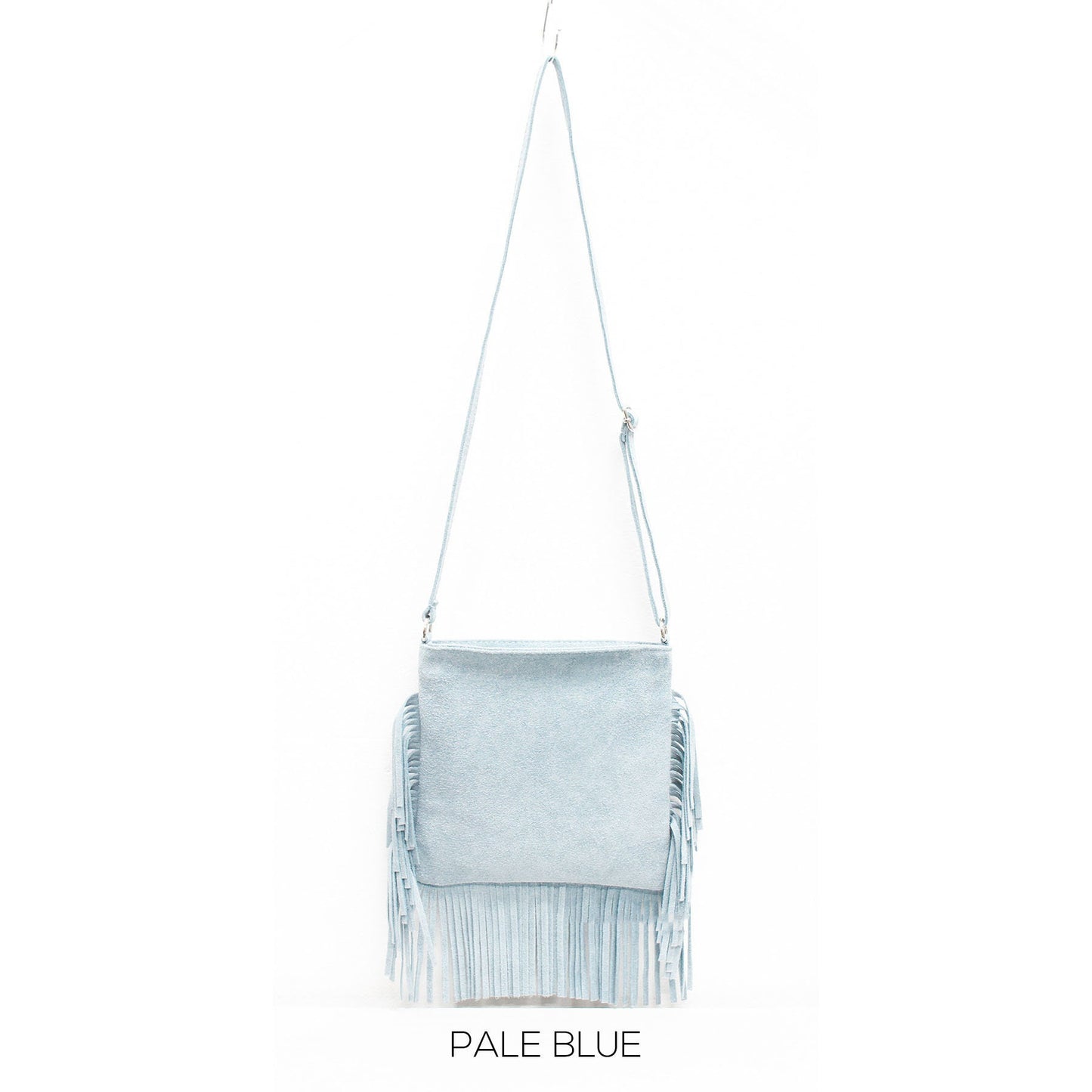 Genuine Suede Leather Italian Fringed Bag Crossbody Ladies Shoulder Bag Spring/Summer Messenger bag Parties Evening Bag Made in Italy