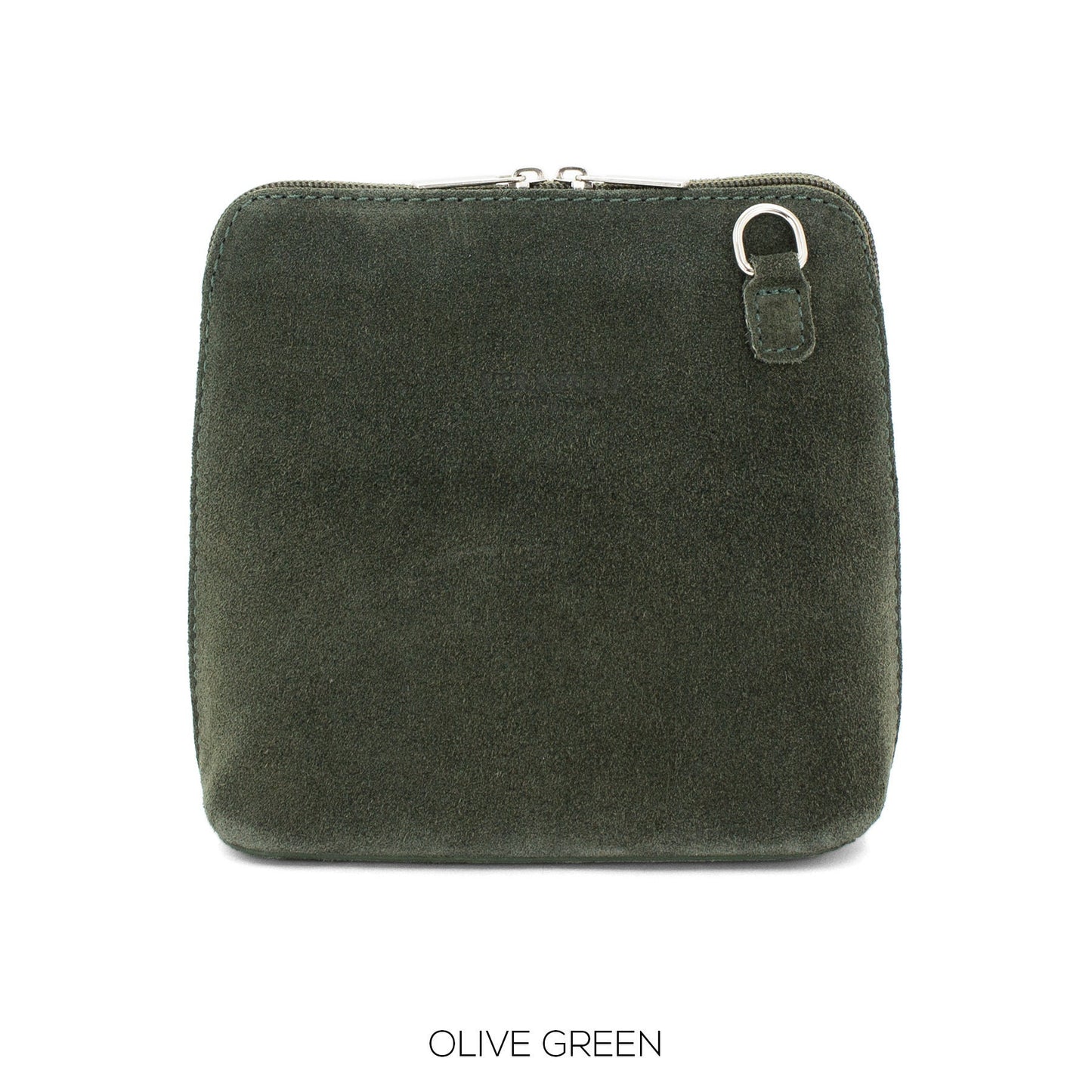 Genuine Suede Leather Crossbody Bag VERA PELLE Real Italian Suede Leather Small Crossbody Shoulder Bag Suede Bag Cute Crossbody Elegant Bag