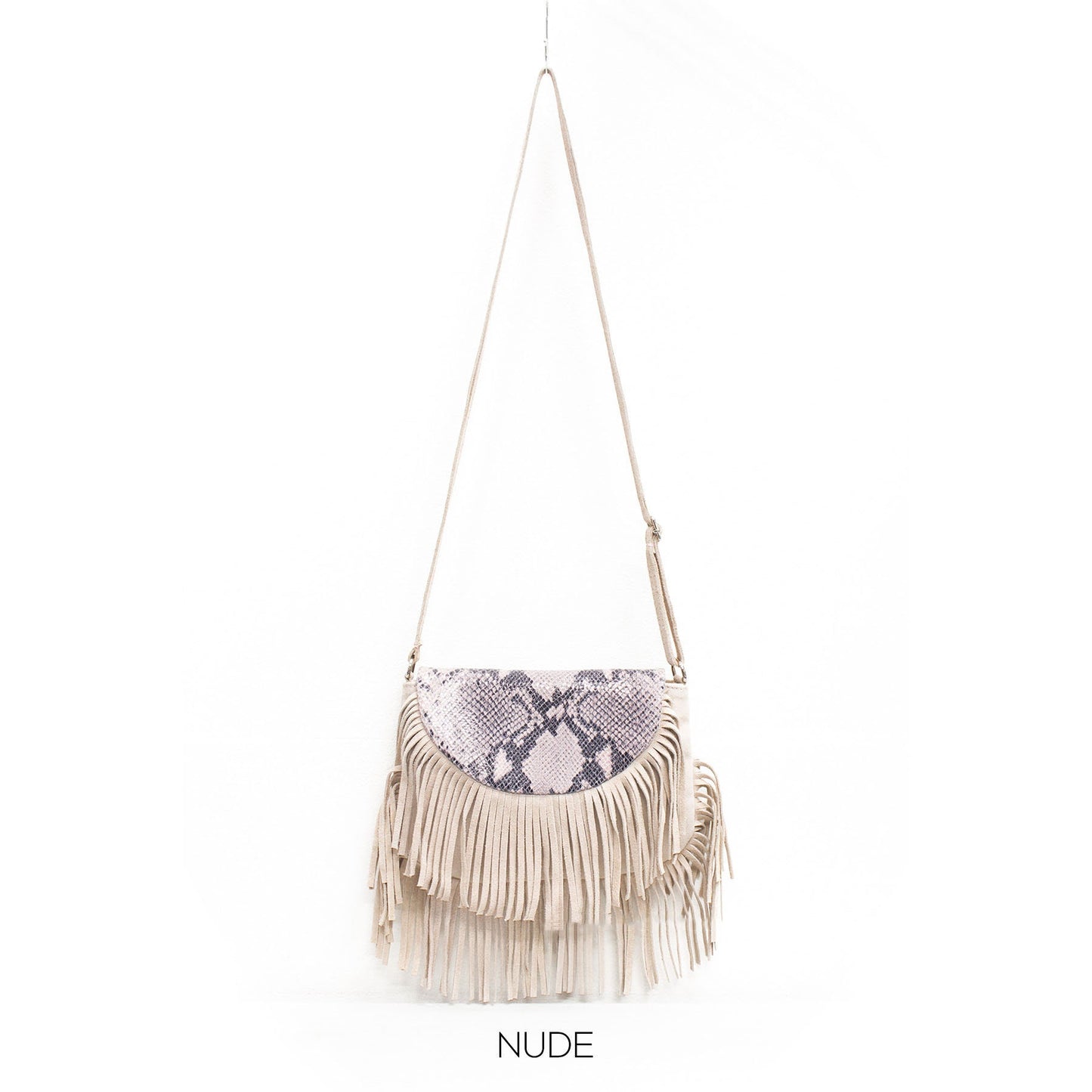 Genuine Suede Leather Italian Fringe Bag Crossbody Ladies Shoulder Bag Autum/Winter Messenger bag Parties Evening Bag Gift For Her Valentine