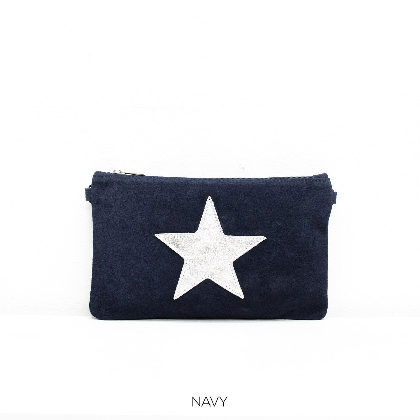 Genuine Suede Clutch Italian Star Clutch Bag Crossbody Bag Autum/Winter Wedding Parties Bridesmaids Gift Evening Bag Made in Italy