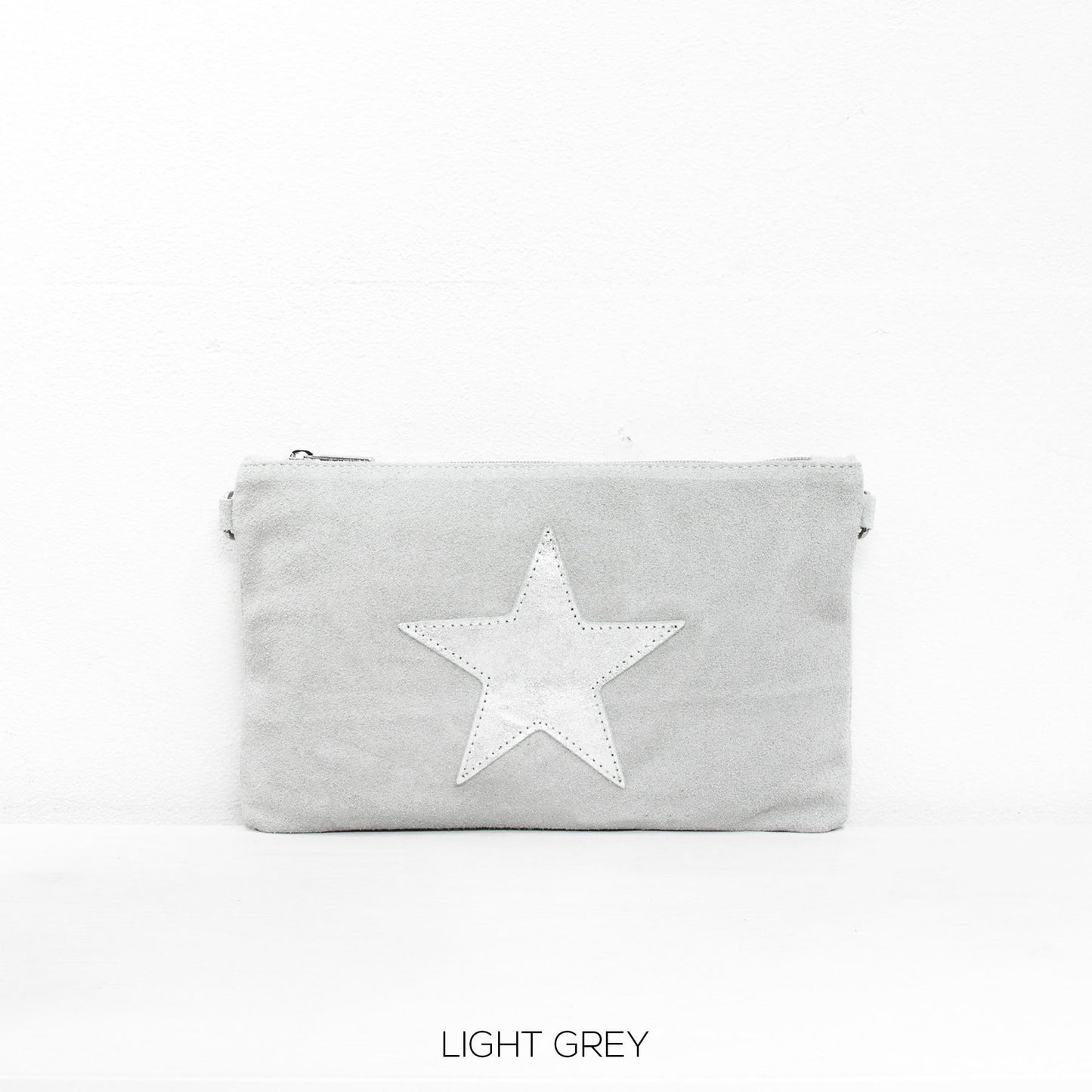 Genuine Suede Clutch Italian Star Clutch Bag Crossbody Bag Autum/Winter Wedding Parties Bridesmaids Gift Evening Bag Made in Italy