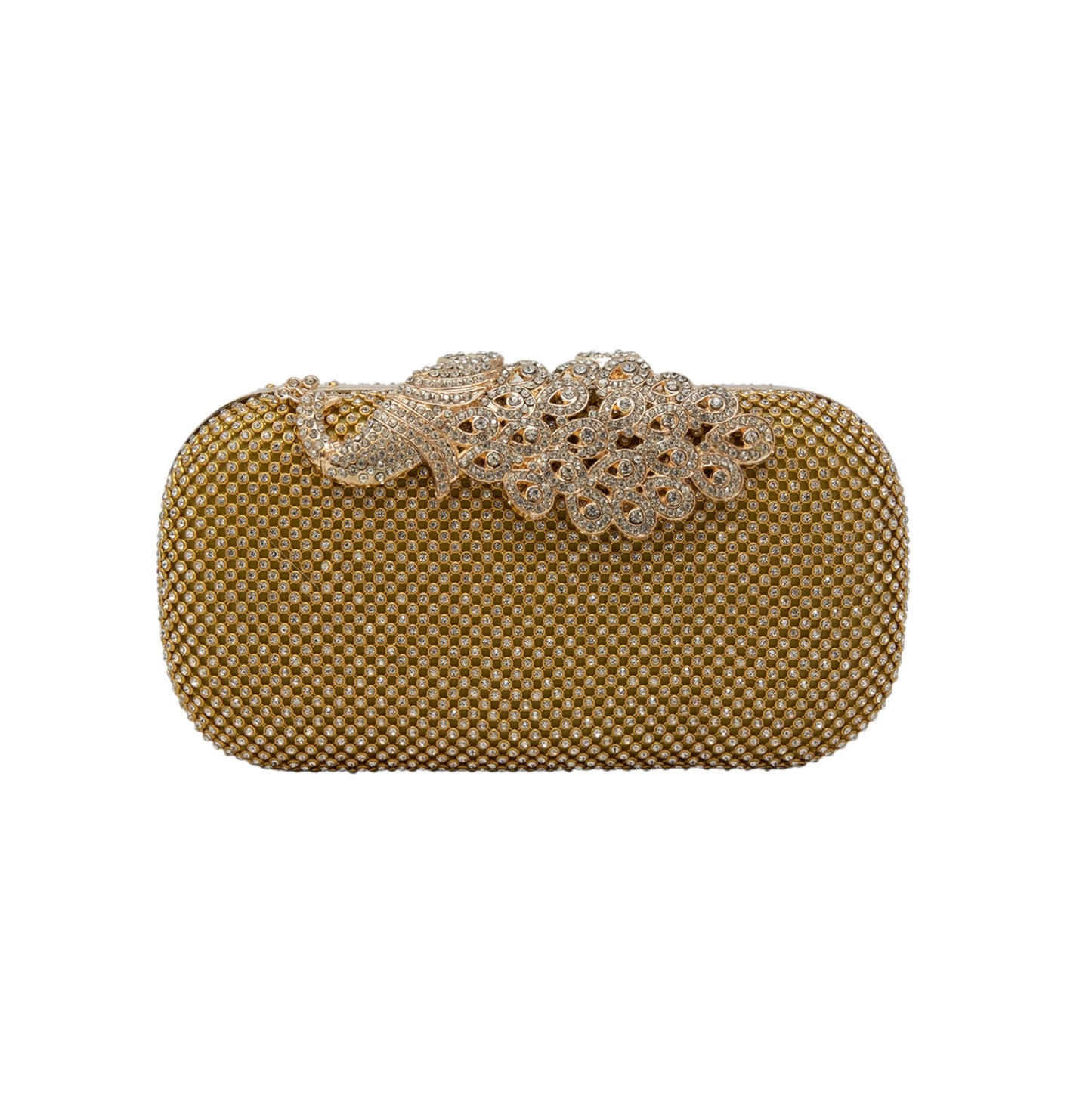 Sparkly Gold Clasp Wedding Event Clutch Bag Shoulder Bag perfect eye-catching Gold Diamante Bridesmaid Gift Wedding Party Gift For Her
