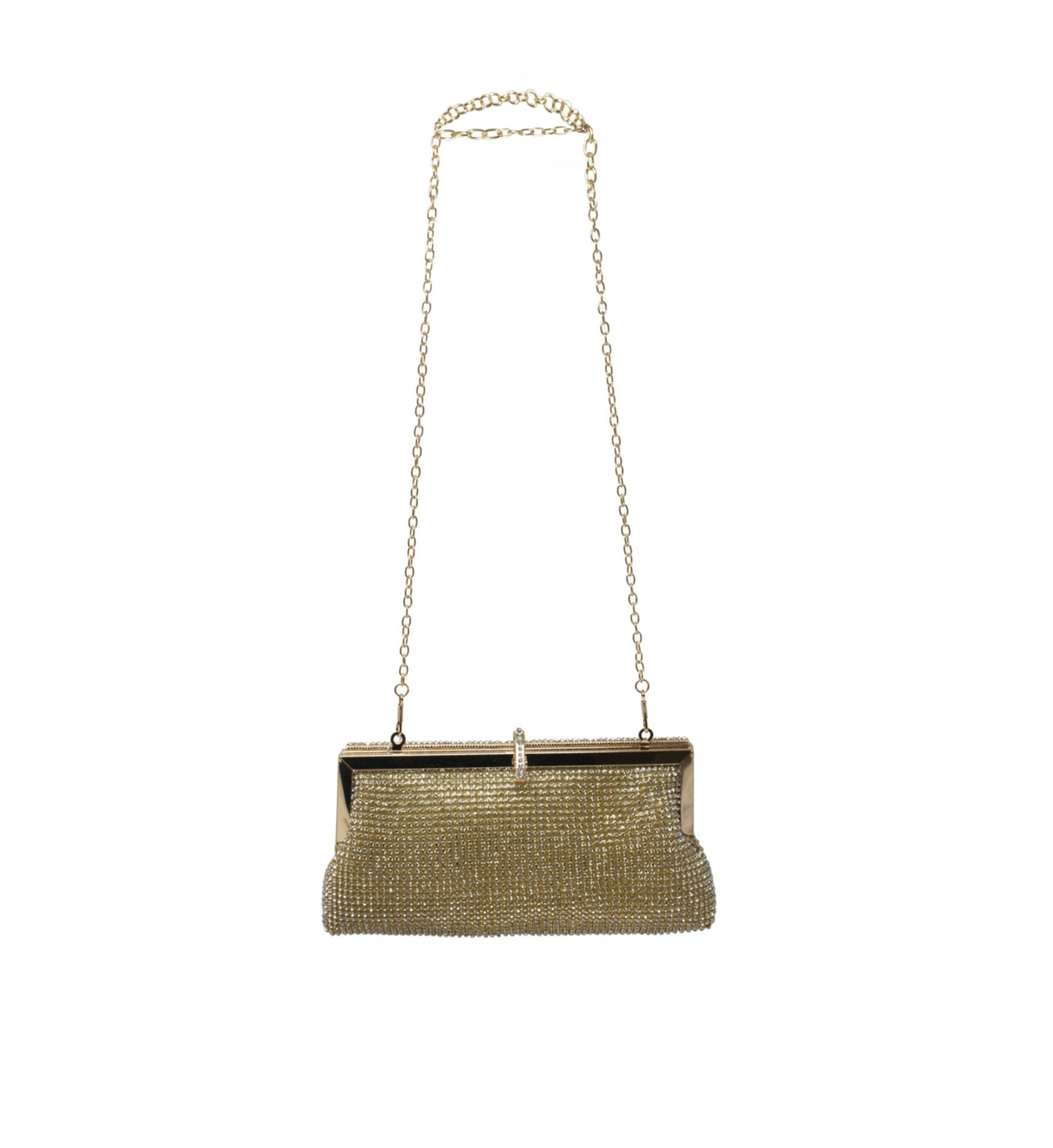 Sparkly Gold Clasp Wedding Event Clutch Bag Shoulder Bag perfect eye-catching Silver Diamante Bridesmaid Gift Present Wedding Party