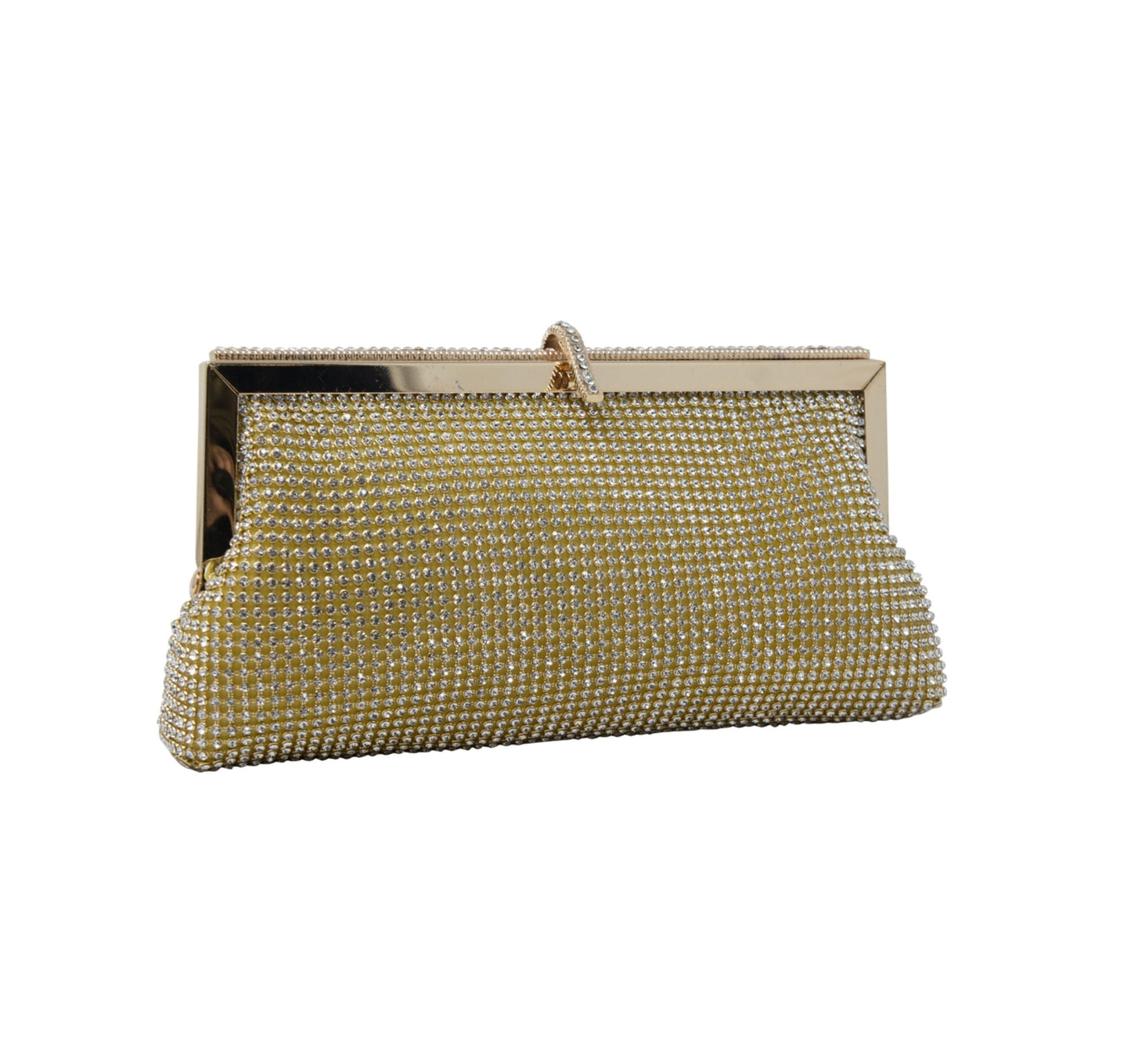 Sparkly Gold Clasp Wedding Event Clutch Bag Shoulder Bag perfect eye-catching Silver Diamante Bridesmaid Gift Present Wedding Party