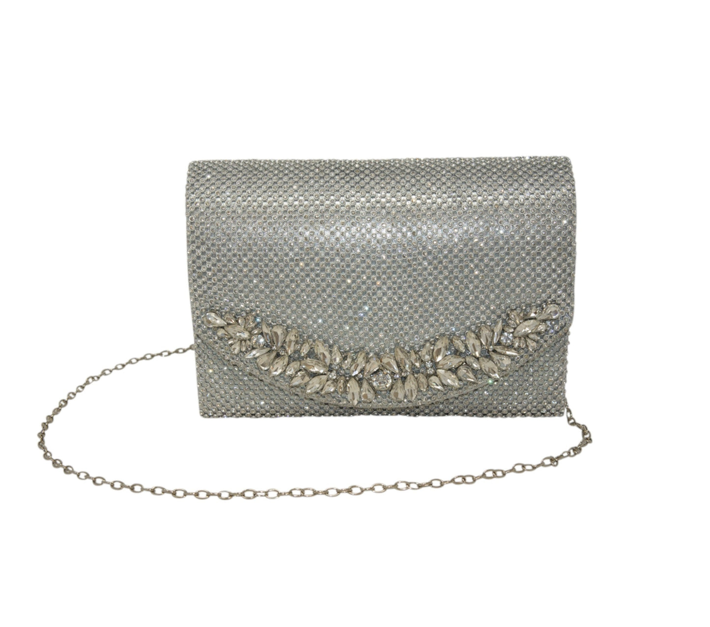 Sparkly Black Clutch Bag Wedding Event Clutch Bag Shoulder Bag perfect eye-catching Silver Diamante Bridesmaid Gift Present Wedding Party