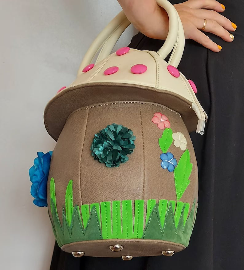 White Mushroom handbag
