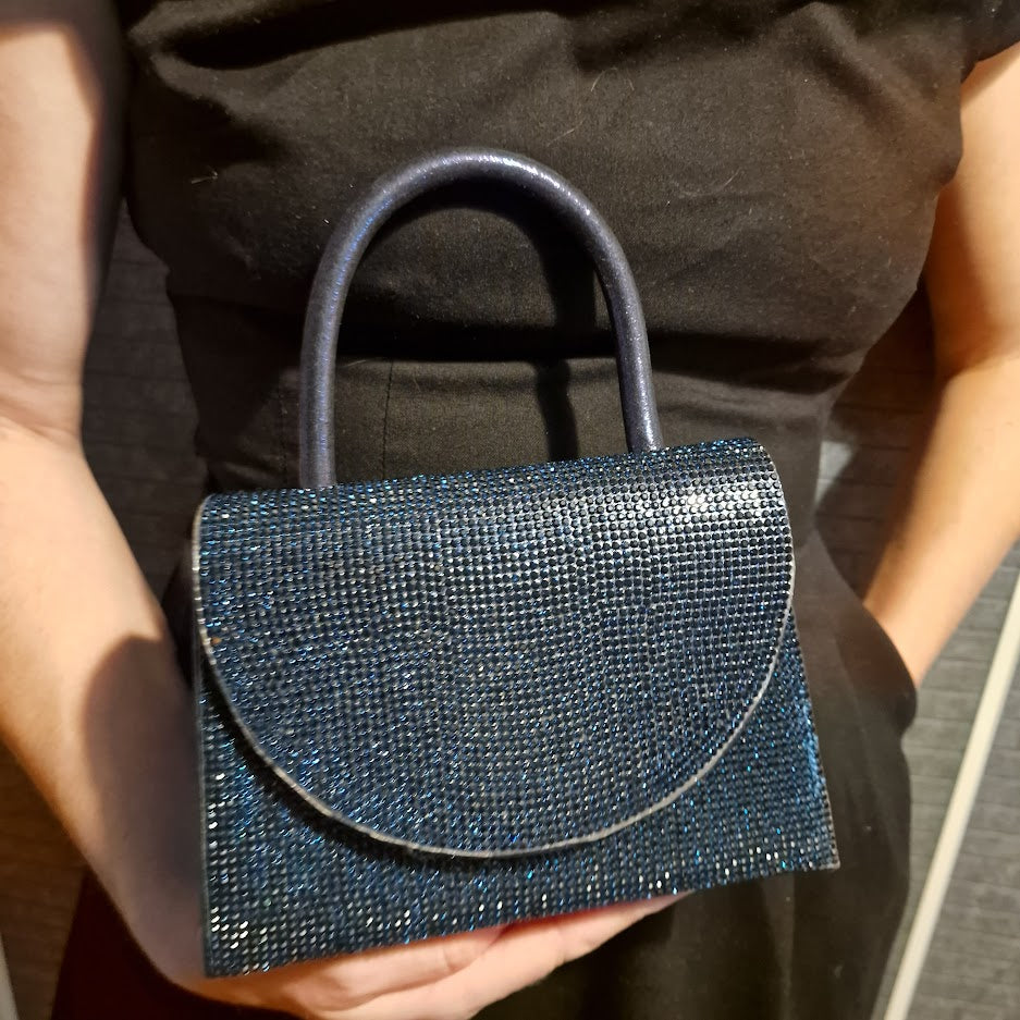 Navy 2025 sparkly bag