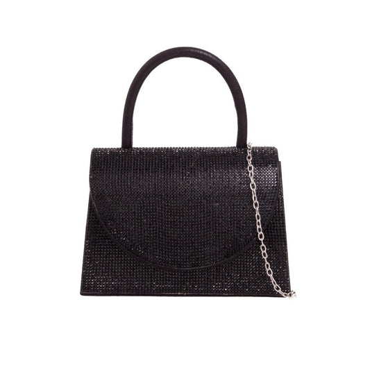 Black Diamante Mini Grab Bag