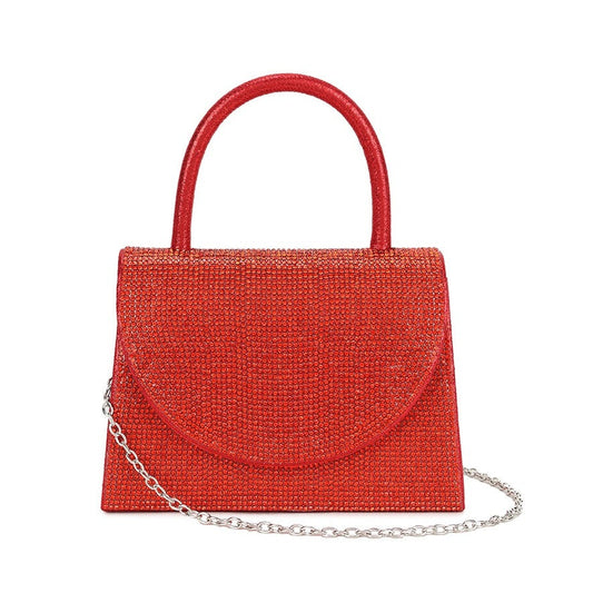 Sparkly red Diamante Mini Grab Bag