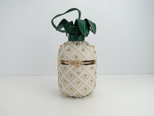White Pineapple Bag