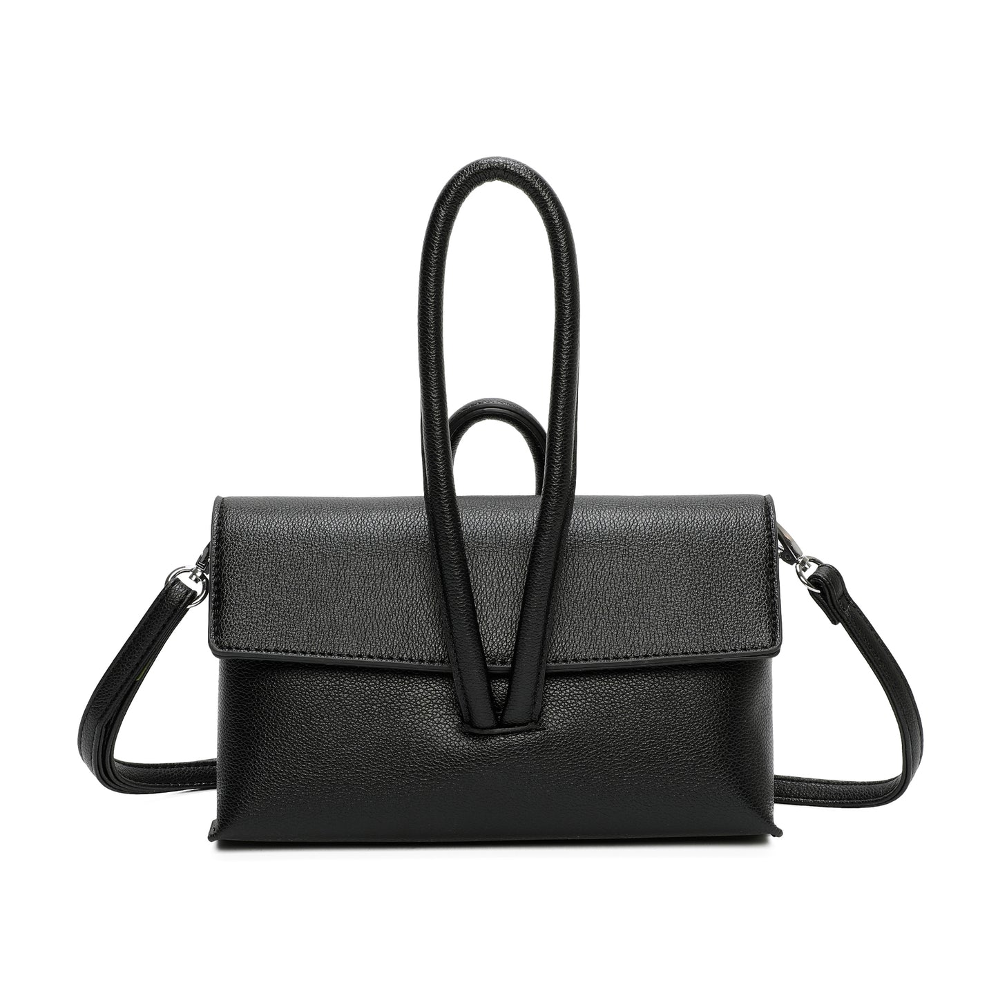 Stylish Crossbody Handbag Eco Friendly Vegan Faux Leather