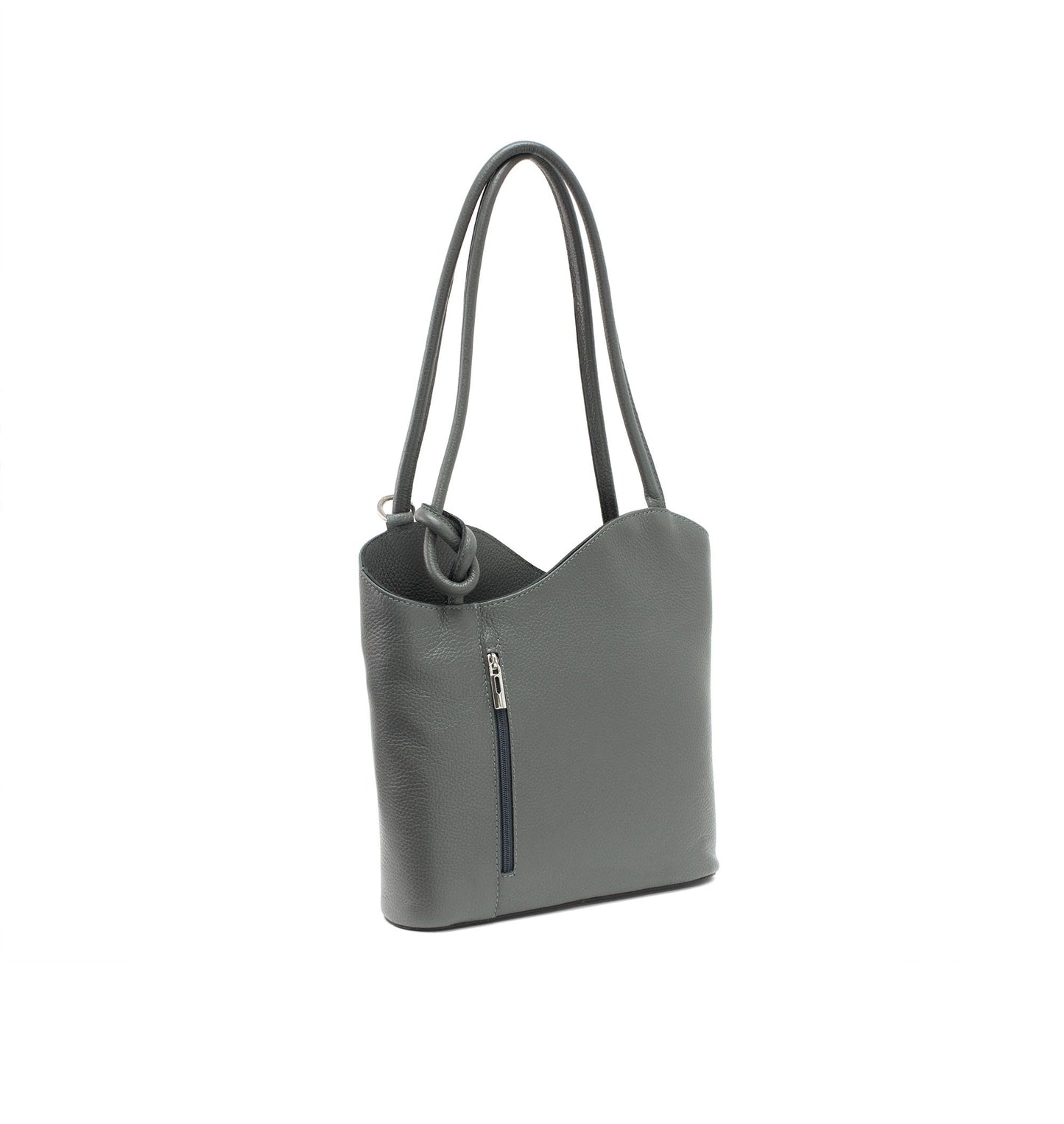 Dark Grey Shoulder Bag Convertable to Backpack