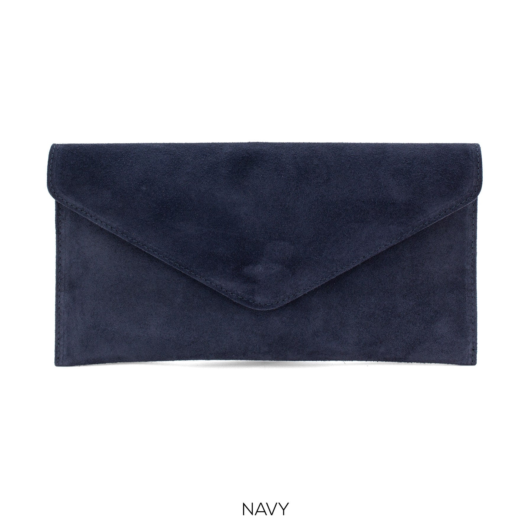Navy Blue envelope clutch bag