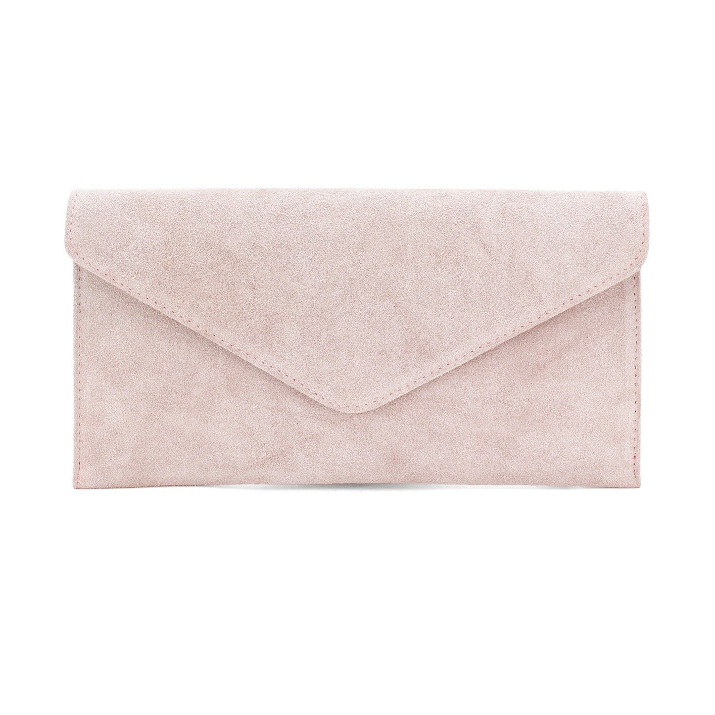  Nude envelope clutch bag