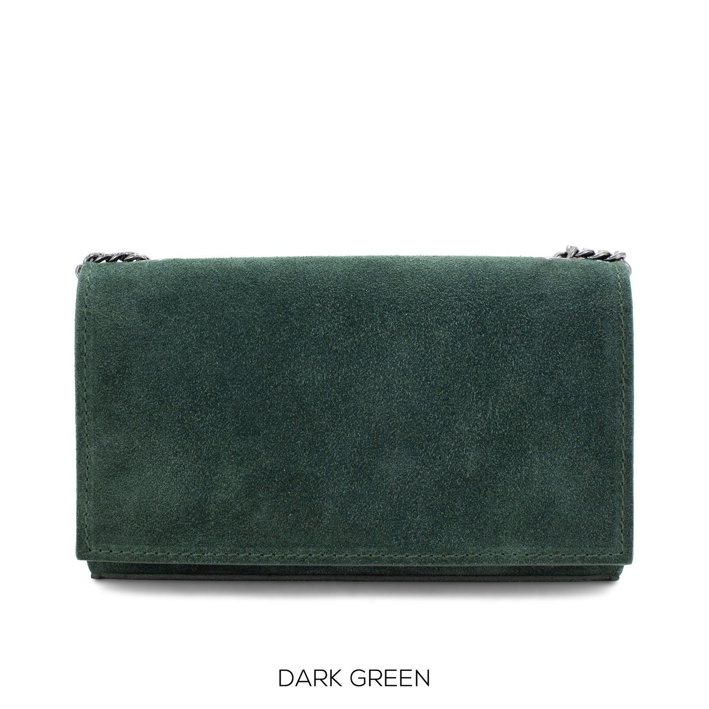 Genuine Suede Leather Small Crossbody Bag