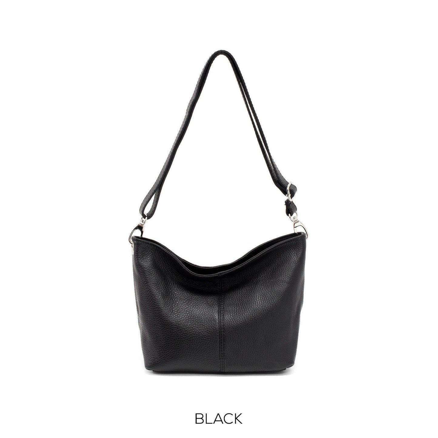 Genuine Leather Bucket Bag