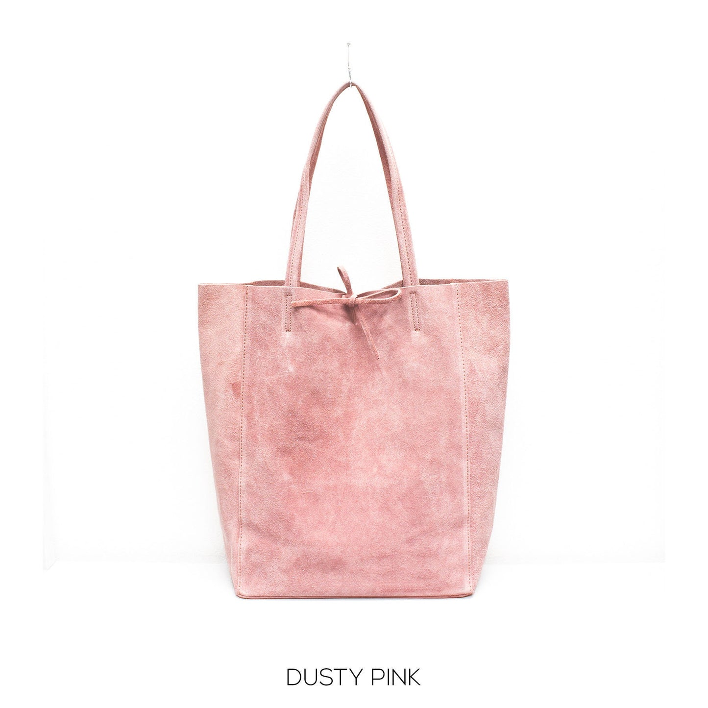 Genuine Suede Leather Shopper Bag