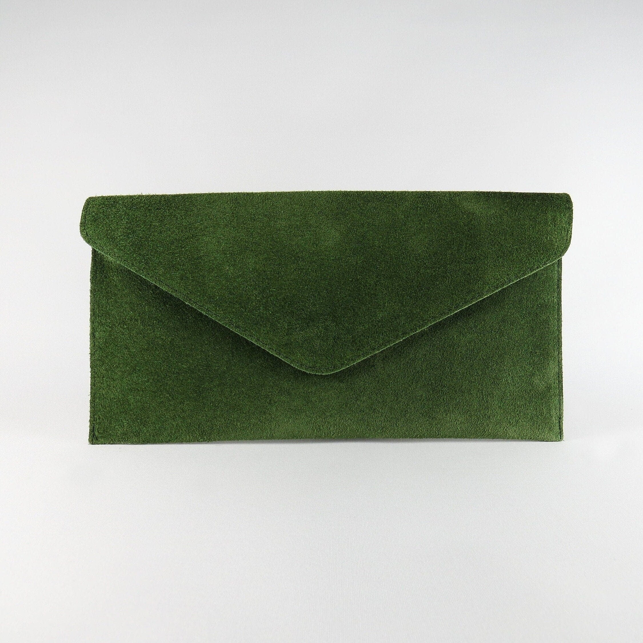 Olive green clutch purse online